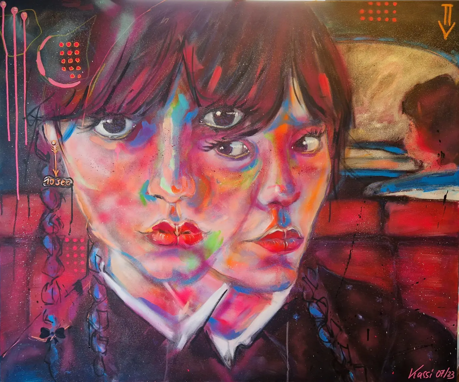 Jungen-Kunstwerk von Kassarti 