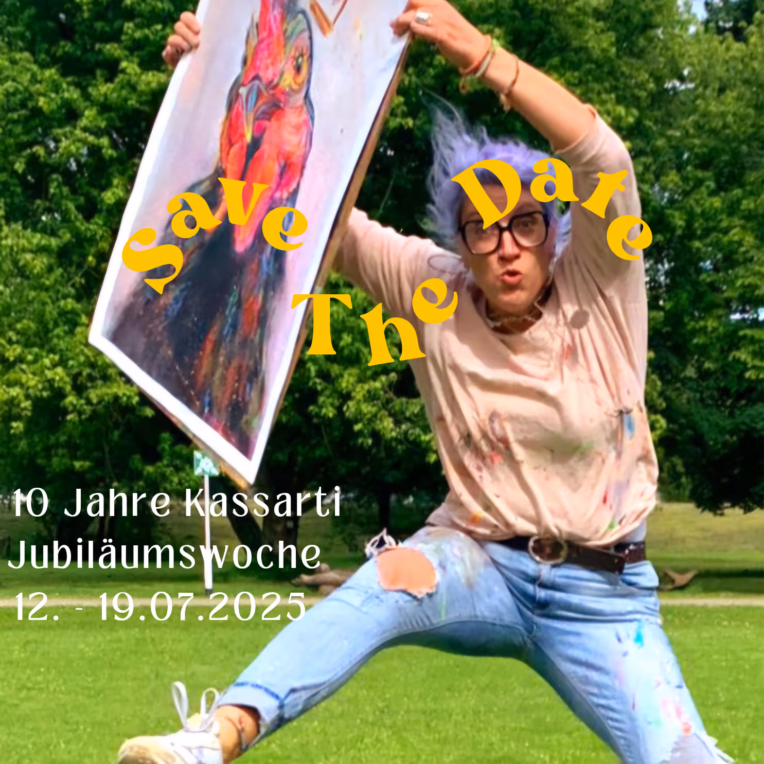 Tiger-Kunstwerk von Kassarti